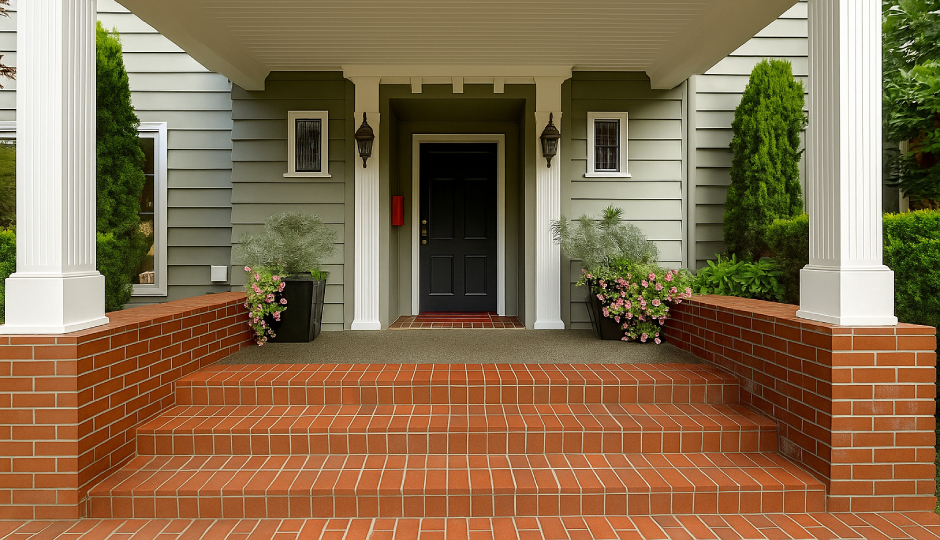 Thin Brick Floor Pavers