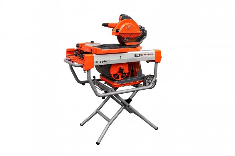 Dry Cut Tile Saw Dustlees 10” Blade w/ Stand - Dust Free, IQTS244