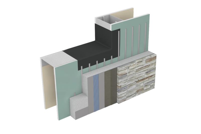 Outsulation Masonry Veneer System