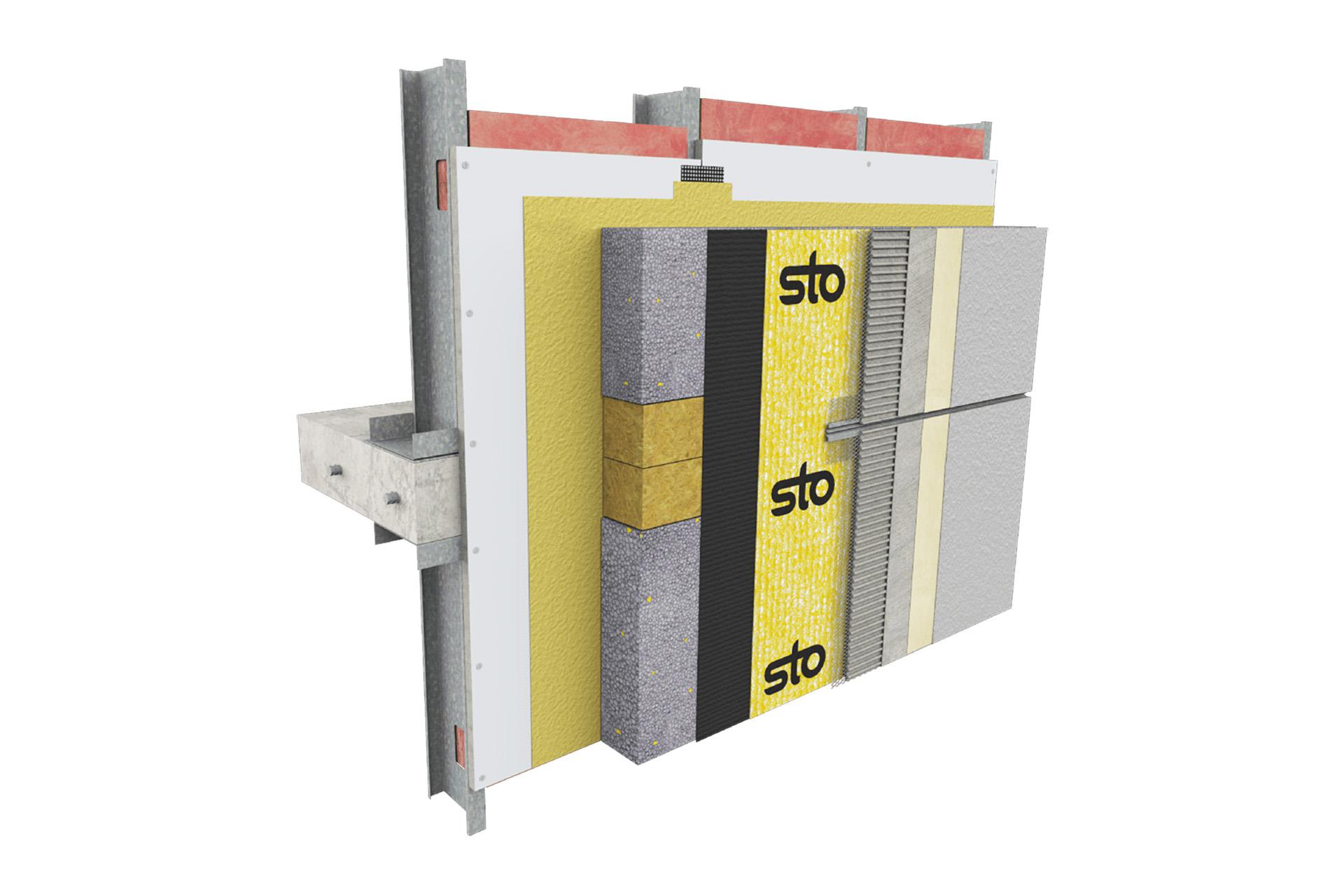 StoPowerwall® ci with Sto Fireblocking