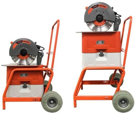 Dust Control Table Saw 14” Blade + Cart, iQ360XT