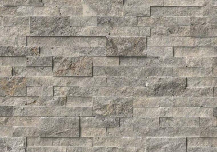 Silver Travertine - Natural Stone Panel