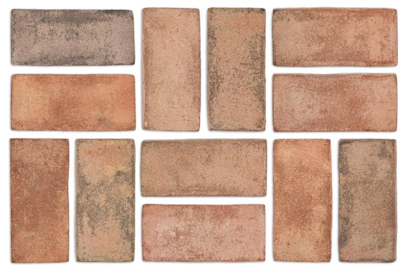 Cerise Machine Molded Pavers