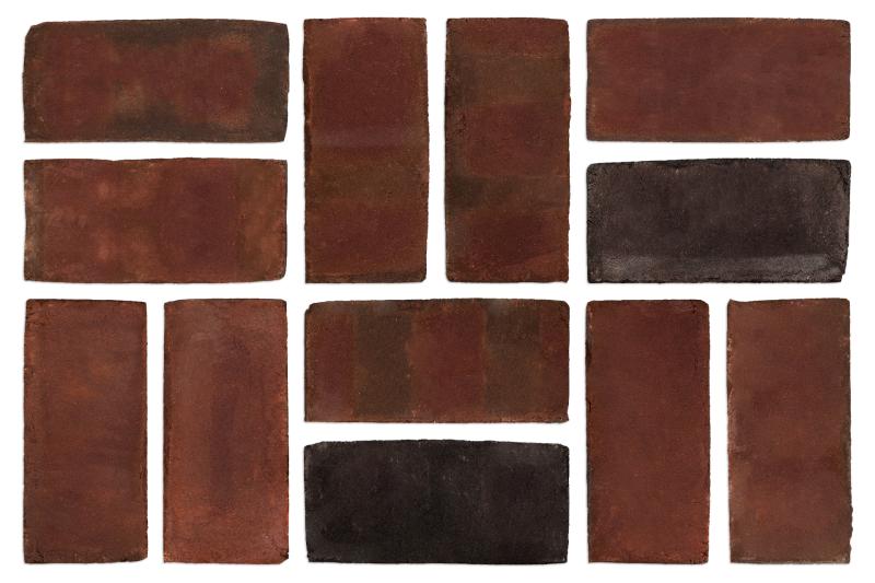 Scarlet Machine Molded Pavers