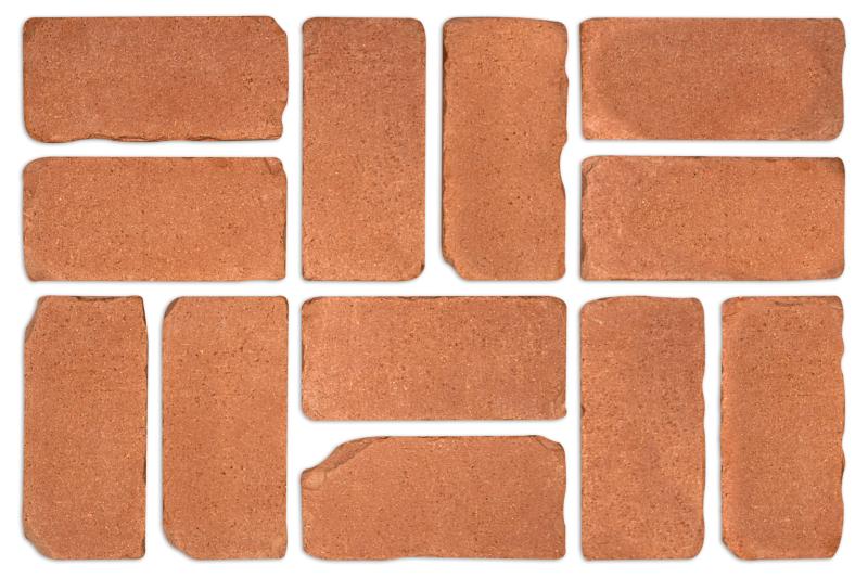 Sunlit Earth Tumbled Pavers