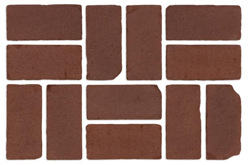 Havana Red Tumbled Pavers