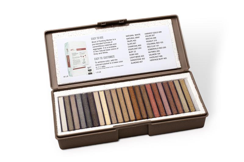 Pointing Mortar Color Channel Sample Set
