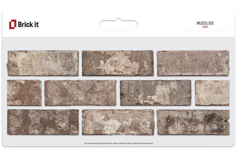Mudslide | Thin Brick Wall Veneer | Brick it®